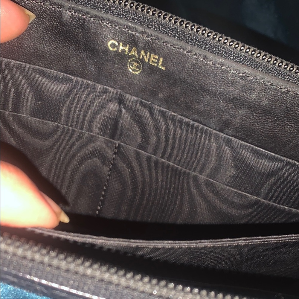 Chanel Black Caviar Leather Wallet Great Condition - Picture 7 of 10